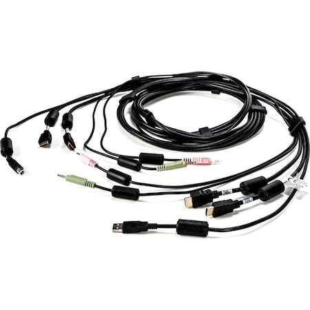 Vertiv Cable Assy, 2-Hdmi/1-Usb/2-Audio, 10Ft CBL0129